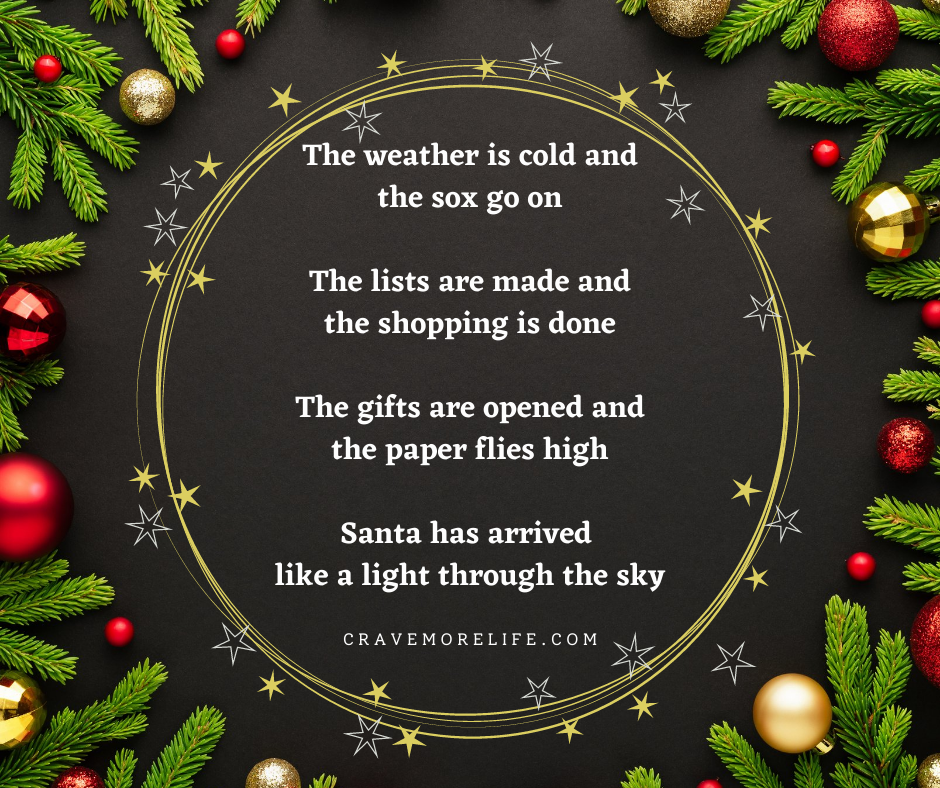 Christmas wishes and little poetry