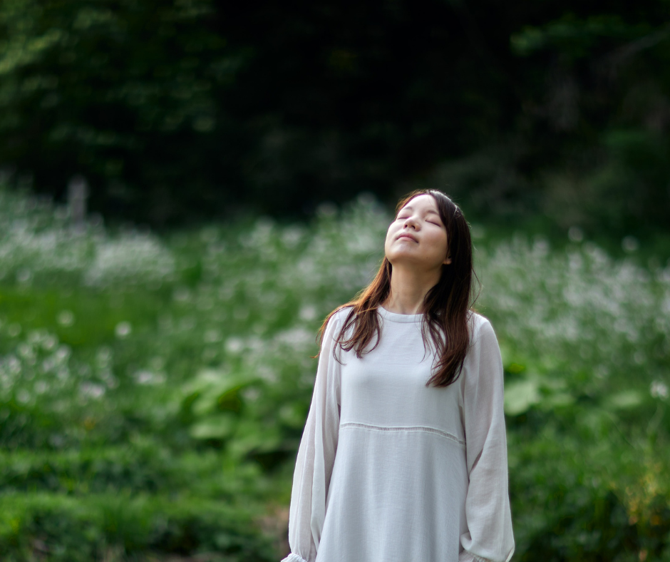 Allowing yourself to take that breath